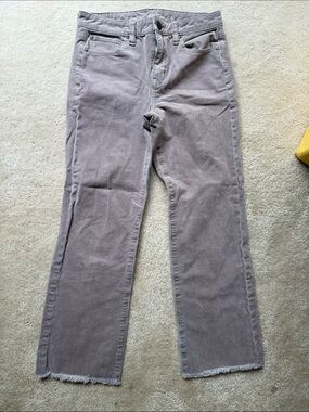 American Eagle corduroy purple pants